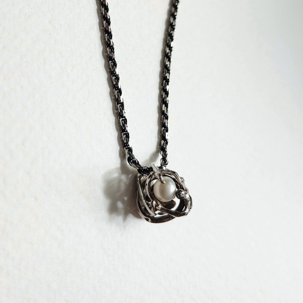 Sterling Silver Freshwater Pearl Pendant Necklace